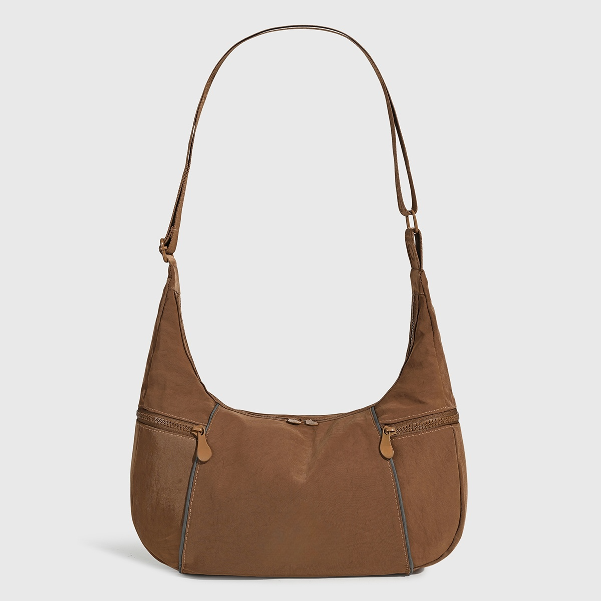 #129 Women's new leisure fashion zipper sports crossbody bag