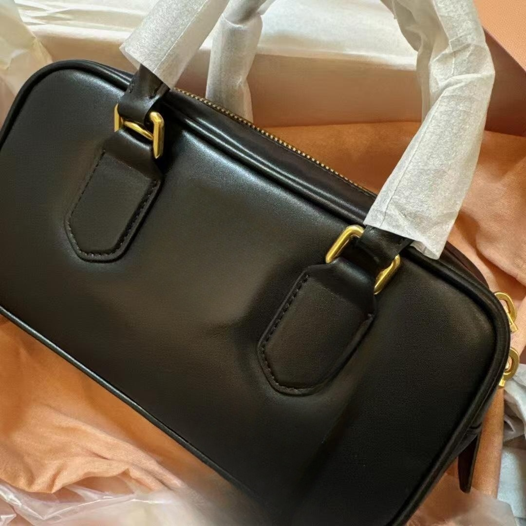 #496 Women's new handbag bowling bag one shoulder diagonal bag