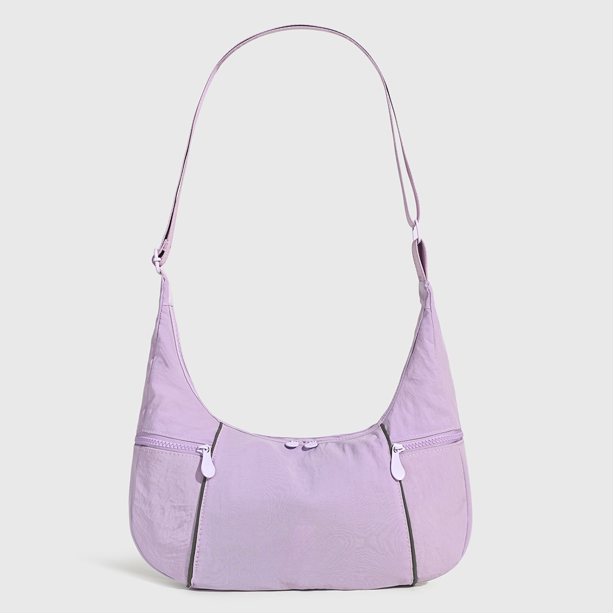 #129 Women's new leisure fashion zipper sports crossbody bag