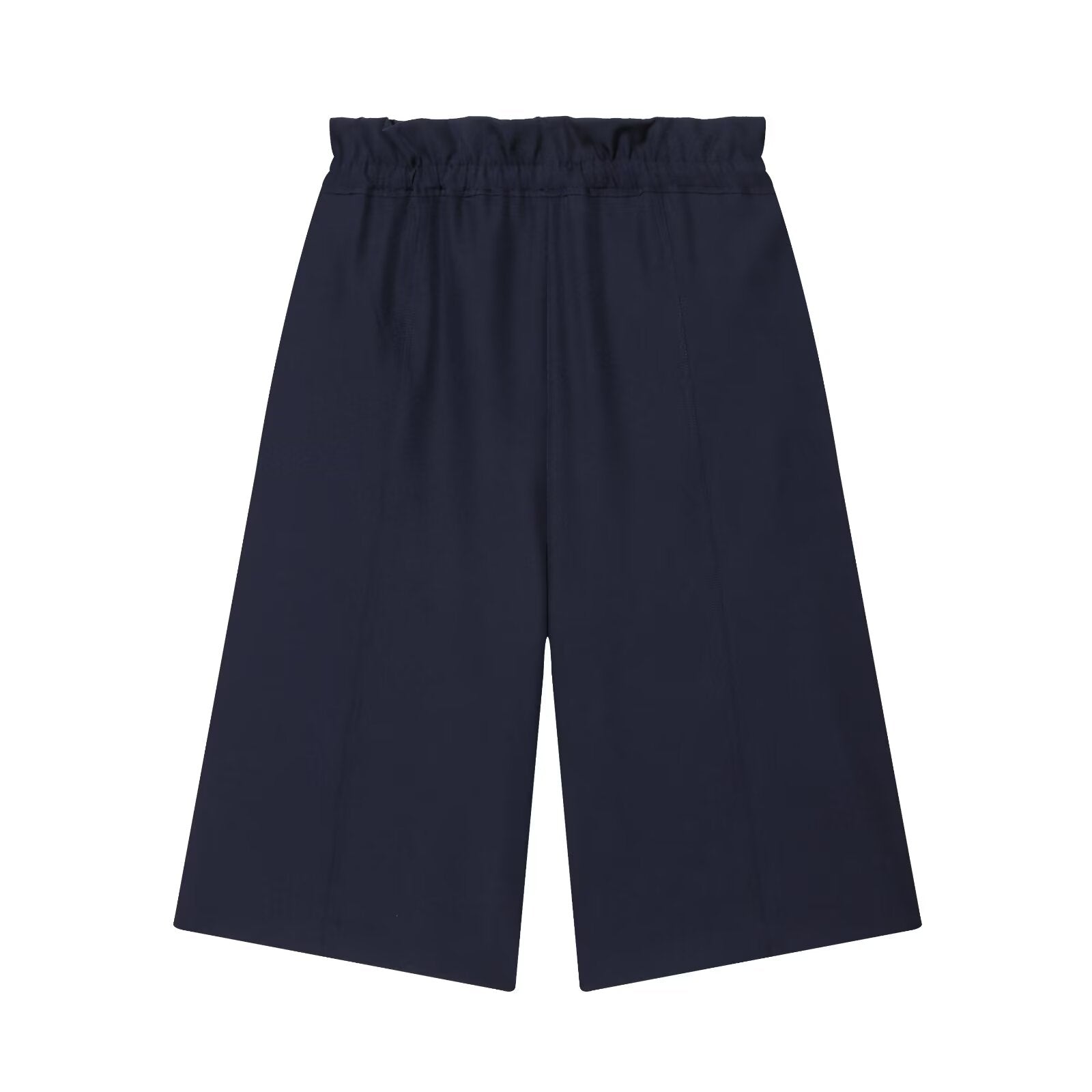 Women's layered decorative waist casual shorts