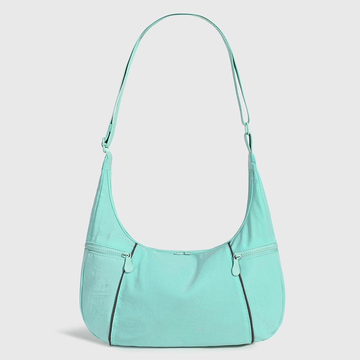 #129 Women's new leisure fashion zipper sports crossbody bag