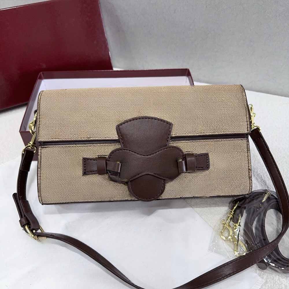 #288 Women's new flip small bag retro shoulder crossbody bag