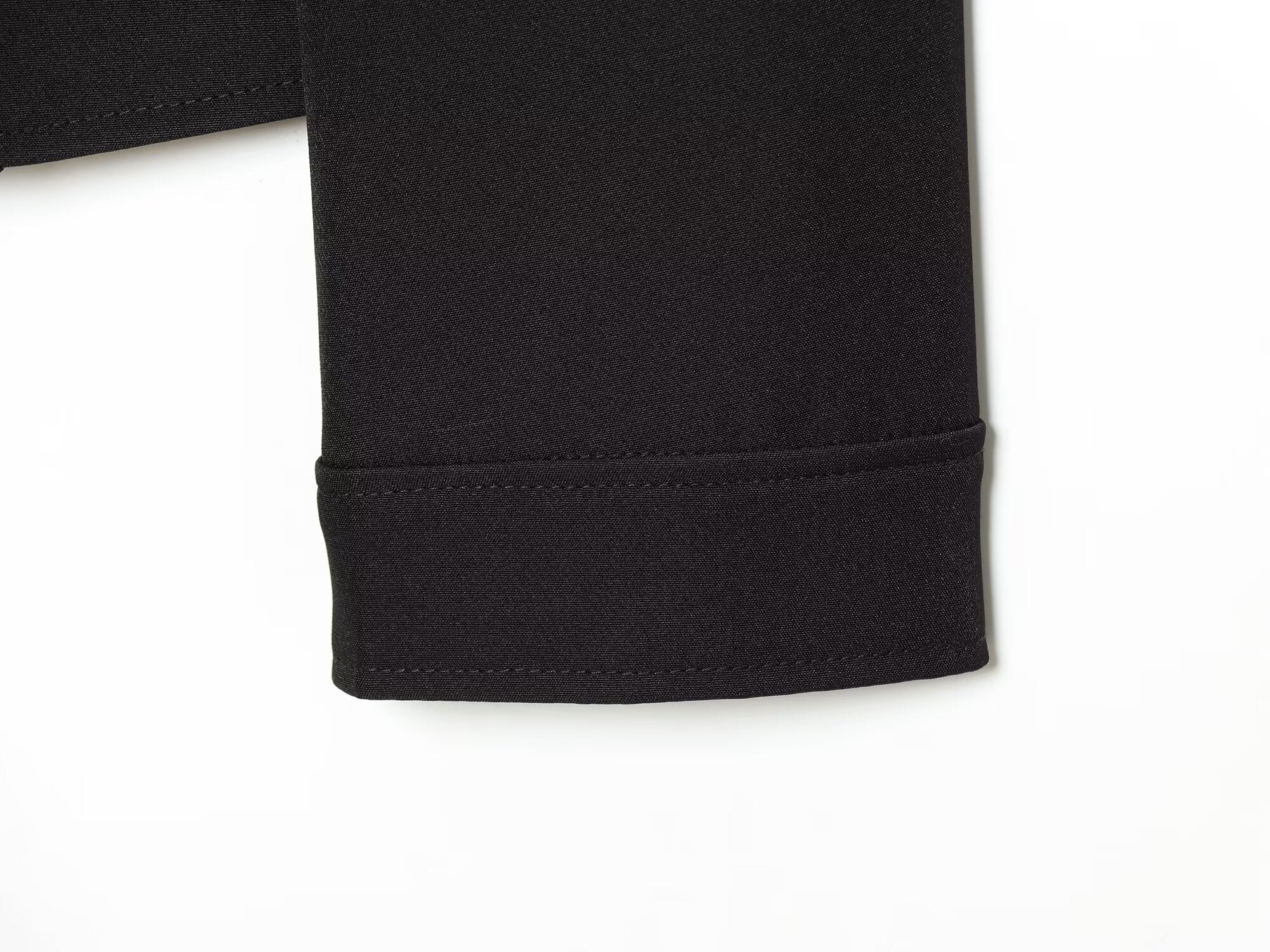Women's with shoulder pads slim stand collar Coat