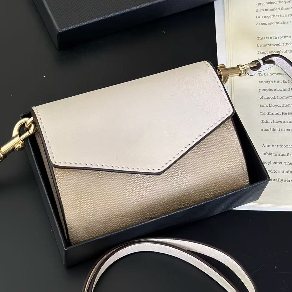 #248 Women's new 100 with long shoulder strap coin purse mini bag